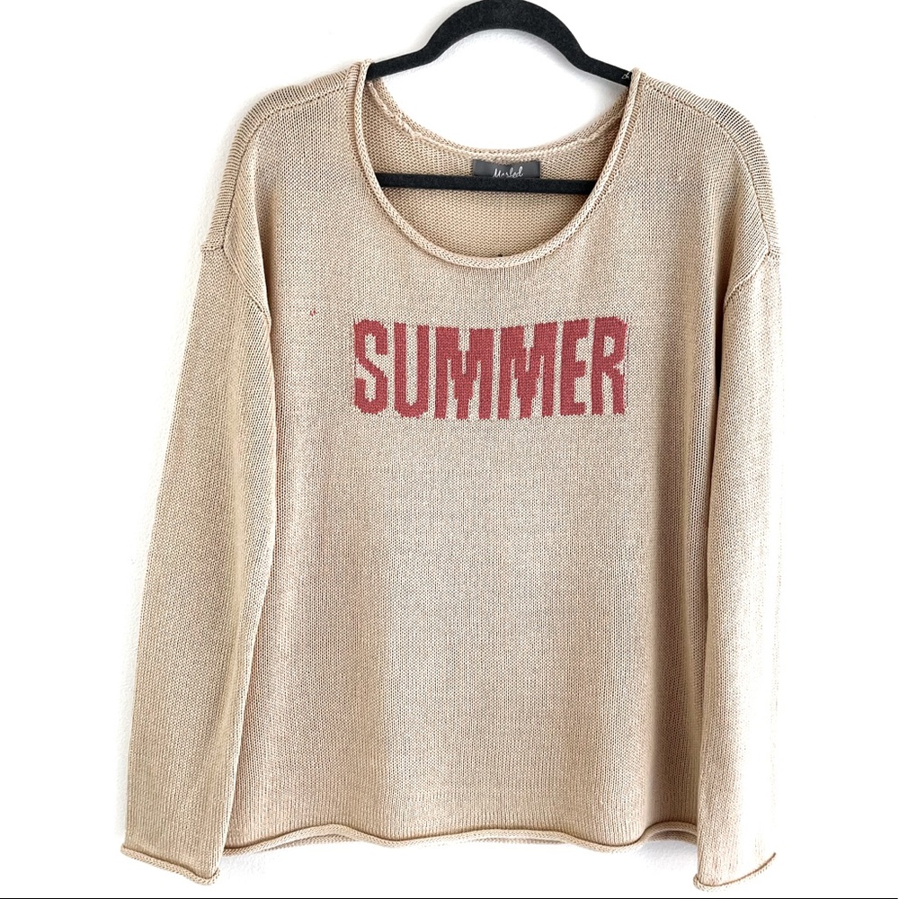 Marled summer sweater women’s size L